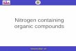 Nitrogen containing organic compounds - Karkea.kar.nic.in/cet2014/vikasana/chemistry/day_15.pdf4 2) An organic compound (x) containing nitrogen on reduction with Fe / HCl forms an