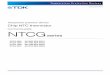 NTCG Series, Commercial Datasheet - TDK Product Center · Overview of the NTCG series NTC G 3E H 101 T 