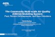 The Community Multi -scale Air Quality (CMAQ) … of Research and Development National Exposure Research Laboratory The Community Multi -scale Air Quality (CMAQ) Modeling System: Past,