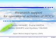 Research support for operational activities of RCCs · Research support for operational activities of ... Long-term changes in the surf. temp. over Japan in Summer ... Research support