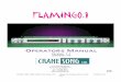 flamingo.1 manual ver0 - Crane Song · FLAMINGO.1 LTD. 2117 East 5th Street Superior, WI 54880 USA tel: 715-398-3627 fax: 715-398-3279  OPERATOR'S MANUAL Version 1.1 20090110