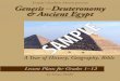 Genesis through Deuteronomy & Ancient Egypt sample Charlotte Mason.com Genesis through Deuteronomy & Ancient Egypt will help all your students, grades 1–12, see how Bible events