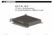 Trim Adapter Installation Manual - Garminstatic.garmin.com/pumac/GTA82_InstallationManual.pdf · GTA 82 Trim Adapter Installation Manual. ... 1.7 Limited Warranty ... GTA 82 Trim