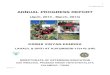 ANNUAL PROGRESS REPORT - Hill Agric · ANNUAL PROGRESS REPORT (April, 2013 - March, ... 23080 7.4.2006 Temporary SC ... Matriculation 10300- 34800 (3200) 15750 20.3.2014 Permanent