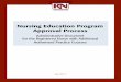 Nursing Education Program Approval Process · The Nursing Education Program Approval Committee shall consist of up to seven members appointed by the ... d. student discipline; e