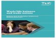 Work/life balance and trade unions - TUC WERS WLB new format... · 1 Work/life balance and trade unions Evidence from the Workplace Employment Relations Survey 2011