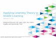 Applying Learning Theory to Mobile Learning - Webvent.tv€¦ · Applying Learning Theory to Mobile Learning ... Guidelines to curate, ... when the problems are messy and ill-formed