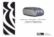 User’s Manual - Zebra Technologies | Enterprise ... · The only difference between these models is that the P110 ... Media Loading Orientation ... 4P110i & P110m Card Printer User’s