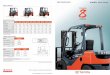 MODEL VARIATION - TOYOTA TSUSHO FORKLIFT … · 5 6 True Potential Through Outstanding Operability Features and equipment may vary depending on market. Toyota used the latest technology