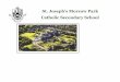 St. Joseph’s Morrow Park - Toronto Catholic District ... · St. Joseph's Morrow Park Catholic Secondary School is a school for young ... Camp Robin Hood 16 17 19 20 ... Mission/Vision