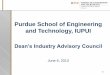 Purdue School of Engineering and Technology, IUPUI · Purdue School of Engineering and Technology, ... • Powertrain and components ... Purdue School of Engineering and Technology,