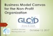 Business Model Canvas for the Non-Profit Organization€¦ · Session Description Businessmodel innovation is about creating, delivering and capturing value for organizations, customers