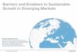 Barriers and Enablers to Sustainable Growth in …mad/IB7200/IB7200F4.pdfBarriers and Enablers to Sustainable Growth in Emerging Markets Bengt Wattenström Director Business Development