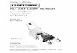 Owner's Manual CRAFTSMAN - Appliance Parts ...s Manual CRAFTSMAN ROTARY 6.75 Horsepower Power-Propelled 21" Multi-Cut Model No. 917.370721 • Espa_ol, p. 20 CAUTION'. Read and follow