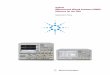 Agilent Measurement Wizard Assistant (MWA) … Step 2. DUT setup 1) The DUT sheet provides information on the device under test (DUT), connection to the ENA or multiport test set(s)