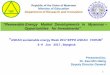 “Renewable Energy Market Developments in …€œRenewable Energy Market Developments in Myanmar – Opportunities for Investments” Republic of the Union of Myanmar Ministry of