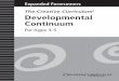 The Creative Curriculum Developmental Continuum · The Expanded Forerunners of The Creative Curriculum® Developmental Cont nuum for ... Forerunners team at Teaching Strategies included