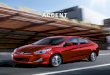 2015 HYUNDAI ACCENT - Auto-Brochures.com Accen… · AWARD-WINNING ENGINE Accent’s 1.6L engine uses Gasoline Direct Injection to optimize combustion and maximize fuel economy –