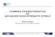 FORMING CHARACTERISTICS OF ADVANCED HIGH-STRENGTH STEELS - Resources On Steel…/media/Files/Autosteel/Great Designs in Steel... · FORMING CHARACTERISTICS OF ADVANCED HIGH-STRENGTH