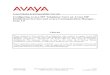 Configuring Avaya SIP Telephony Users on Avaya … Avaya SIP Telephony Users on Avaya SIP Enablement Services and Avaya Communication Manager - Issue 1.0 Abstract These Application