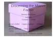 Discerning the Mauve Factor - J Neuropsych 1961 Qualitative Mauve assay All normals Mauve-negative 27/39 early schizophrenics positive All 7 who recovered on niacinamide converted