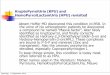 KryptoPyrrolUria (KPU) and HemoPyrrolLactamUria (HPU ... 2009.pdf · KryptoPyrrolUria (KPU) and HemoPyrrolLactamUria (HPU) revisited Abram Hoffer MD discovered this condition in1958
