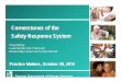 Cornerstones of the Safety Response System - … · Cornerstones of the Safety Response System Presented By: ... social self-management, ... • SRS Resources www action4cp org