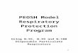 PEOSH Model Program for Use of N-95 Disposable ... · Web viewDisposable Particulate Respirators in Emergency Medical Services Introduction Use the pages of this Model Program to