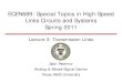 ECEN689: Special Topics in High-Speed Links …spalermo/ecen689/lecture3_ee689_tlines.pdfSam Palermo Analog & Mixed-Signal Center Texas A&M University ECEN689: Special Topics in High-Speed