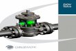 DOV Valve - Chromatic Industrieschromaticindustries.com/uploads/Chromatic_Industries_DOV_Product... · The DOV valve is a quarter turn, mechanically sealing, through conduit, tight