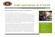 FIP NEWSLETTER - Federation of international Polo best' in every business category for the Federation of International polo and fans to enjoy.” Ward and Dr. Richard Caleel, FIP marketing