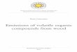 Emissions of volatile organic compounds from wood24672/FULLTEXT01.pdf · Karin Granström. Emissions of volatile organic compounds from wood. Dissertation Karlstad University Studies