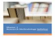 Master 1 Research Methodology Syllabusfll.univ-biskra.dz/images/houadjli Ahmed Chaouki.pdf · Master 1 Research Methodology Syllabus ... warn the common mistakes in the field of research