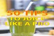 It’s Time to Boost Your Health & Wellbeing · nutrient rich and low sugar drink. ... Collect juicing recipes, ... To enhance your libido you can combine coconut water, celery, 