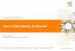 Text and Data Mining at Elsevier - European Commission€¦ ·  · 2016-12-19| 0 Research Intelligence Text & Data Mining at Elsevier JRC Conference ‘Text Mining in Policy Making’