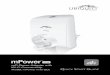 mFi Power Adapter with Wi-Fi Connectivity Model: … adapter with Wi-Fi capability that is ... system or run from the cloud at mfi.ubnt ... mPower™ mini (EU) Quick Start Guide Hardware