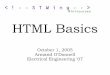 Minicourses HTML Basics - University of Pennsylvaniaarmand/download/HTML-101.pdfalign=”left”, “right”, or “center” to align the paragraph text in the browser's window