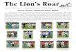 The Lion’s Roar - Cincinnatus Central School · The Lion’s Roar Volume 15, Number 10 ... School for combined, NYS Assessment results for 2012-2013, (the ... unfortunately they