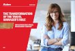 IMPLICATIONS FOR A TRAVEL MANAGEMENT COMPANY · 1 the transformation of the travel manager’s role implications for a travel management company white paper 2015