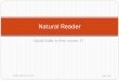 Natural Reader - Humble Independent School District · What’s Natural Reader? FREE text reader that reads text aloud and highlights spoken text. ... The Scarlet Letter ... close