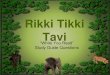 Rikki Tikki Tavi - Wikispacesmrstolin.wikispaces.com/file/view/Rikki+Tikki+Tavi... · Rikki Tikki Tavi “While You Read” ... Use context clues to predict ... Use context clues