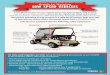 Low Speed Vehicle Golf - Florida Highway Safety and Motor ... · Low Speed Vehicle Golf Cart O -Highway Vehicle FLORIDA DEPARTMENT OF HIGHWAY SAFETY AND MOTOR VEHICLES 2900 Apalachee