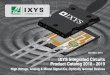 IXYS Integrated Circuits Division · IXYS Integrated Circuits Division − 78 Cherry Hill Drive − Beverly, MA USA 01915 − 2 IXYS IC Division IXYS Integrated Circuits Division
