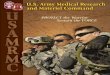 and - United States Armytechnologytransfer.amedd.army.mil/assets/docs/marketing/USAMRMC... · Blast Injury Research ... battlefield oral and maxillofacial injuries ... consisting