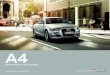 A4microsites.audi.co.za/models/_assets/pricing_pdf/a4_pricelist.pdf · 2.0 TDI S multitronic ... Optional Equipment for the Audi A4 Sedan and S4 Sedan Code: Option Features: Models:
