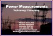 Technology Consulting - Power Measurementspowermeasurements.com/library/Presentations/Summer 2012-ANSI... · Technology Consulting . Power Measurements ANSI Standards Update June