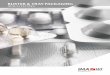 BLISTER & TRAY PACKAGING SOLUTIONS - IMA Group · IMA IN BLISTER PACKAGING 2 IMA IN TRAY PACKAGING 6 THE FUTURE OF PACKAGING RESPONSIBILITY AND SUSTAINABILITY 8 ... for packing into