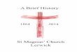 A Brief History - St Magnus’, Lerwick and St Colman’s ...episcopalshetland.org.uk/.../uploads/2015/11/150-historySt-Magnus.pdf · 5 A brief history of Episcopacy in Shetland 