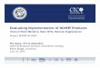 Evaluating Implementation of NCHRP Products · Evaluating Implementation of NCHRP Products: Views of Panel Members, State DOTs, National Organizations Project NCHRP 20-44(P) Pat Casey,