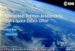 Operational Collision Avoidance by ESA's Space … UNCLASSIFIED - For Official Use Klaus Merz | 03/11/2016 | Slide 3 ESA’s Space Debris Office OPS-GR Space Debris System SCARAB DISCOS